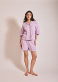 Cotton Pyjamas in Lilac